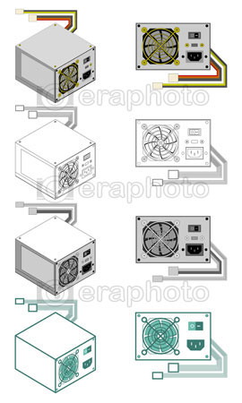#2000107 - Computer power supply box