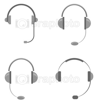 #2000318 - Illustration of different types of headsets