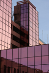 #2000007 - Tall purple building on sky background