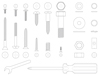 #2000014 - Screws and tools