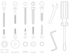 #2000015 - Screws and tools