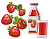 #2000087 - Strawberry juice or smoothie