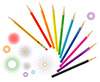 #2000143 - Color pencils with design elements