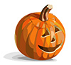 #2000162 - Smiling pumpkin Jack O Lantern