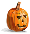 #2000163 - Scary pumpkin Jack O Lantern