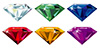 #2000168 - Precious stones with sparkle
