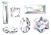 #2000182 - Different cut diamonds