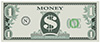 #2000249 - Game money - one dollar bill