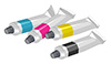 #2000253 - Four tubes of paint - cyan, magenta, yellow and black